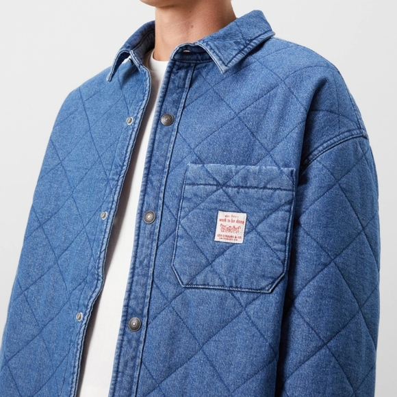 Levi's Men's Workwear Denim Overshirt/Jacket  XL - Picture 2 of 10